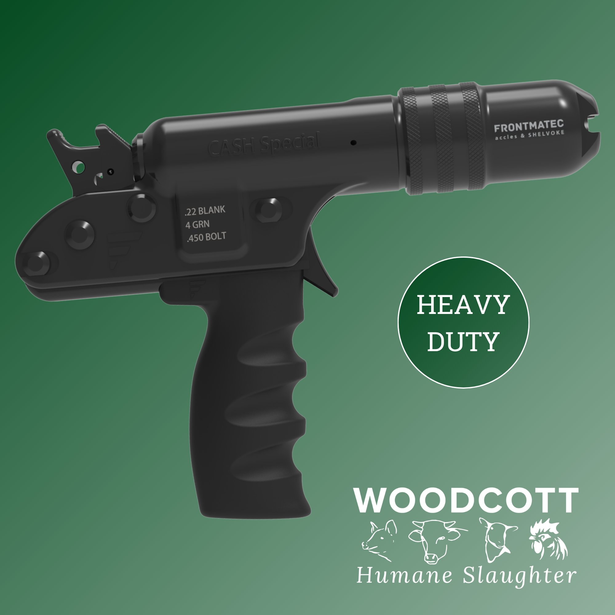Accles .22 Cash Special Heavy Duty – WOODCOTT HUMANE SLAUGHTER