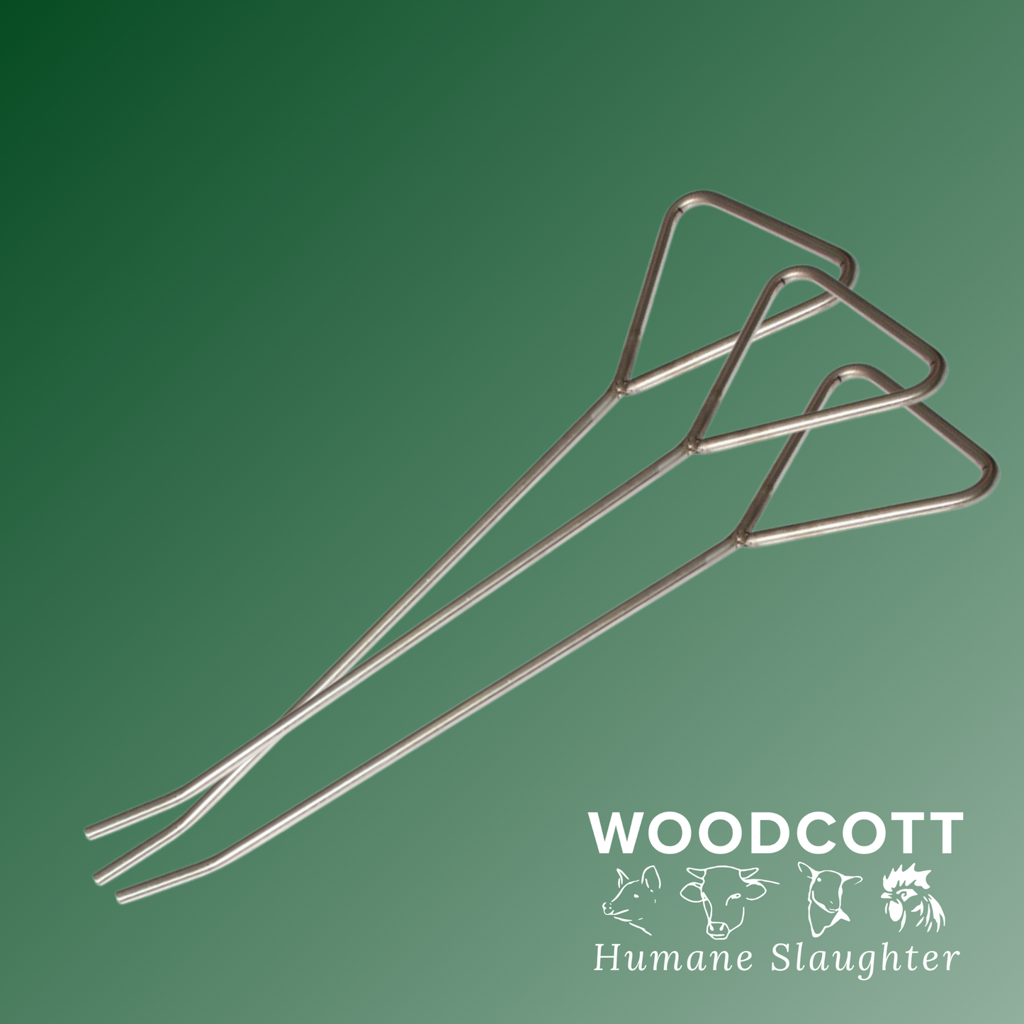 Stainless Steel Pithing Rods